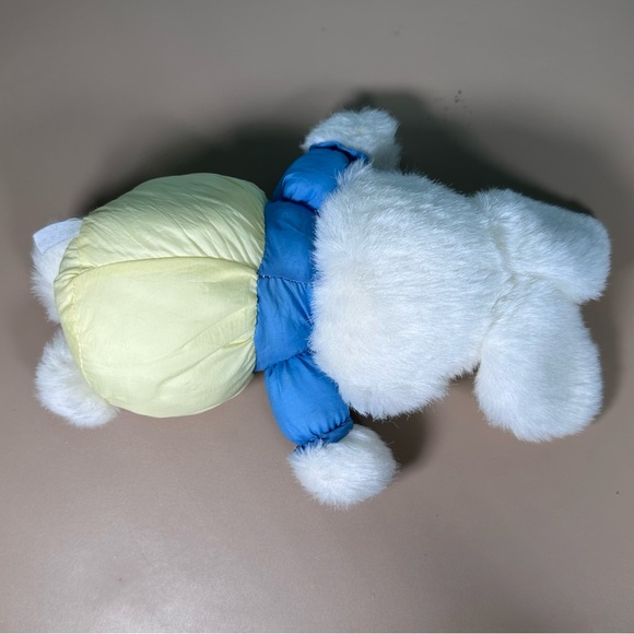 VTG 90'S Bunny Rabbit Nylon 11” To Tip Ears Stuffed Animal Plush TAIWAN - Picture 8 of 8